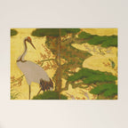 16th Century Japanese Birds & Flowers Welcome Mat Gallery Image 1