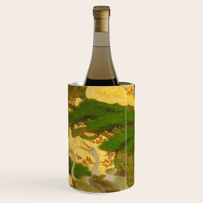 16th Century Japanese Birds & Flowers Wine Chiller Gallery Image 3
