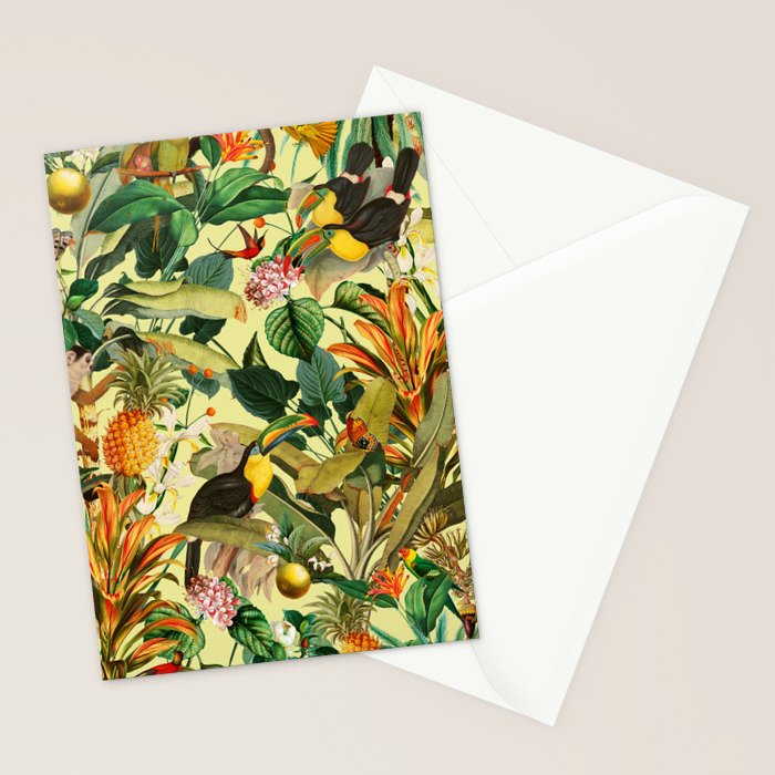 Exotic Jungle II Stationery Card Gallery Image 2