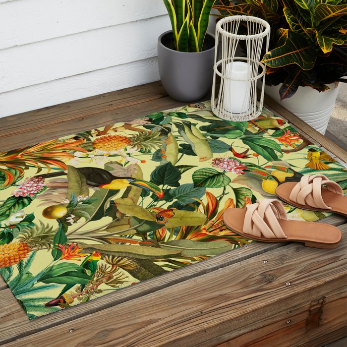 Exotic Jungle II Outdoor Rug Gallery Image 2
