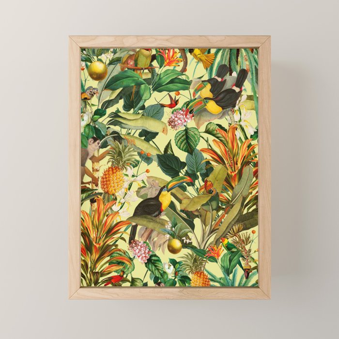 Exotic Jungle II Mini Art Print Gallery Image 1