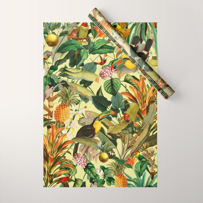 Exotic Jungle II Wrapping Paper Gallery Image 1