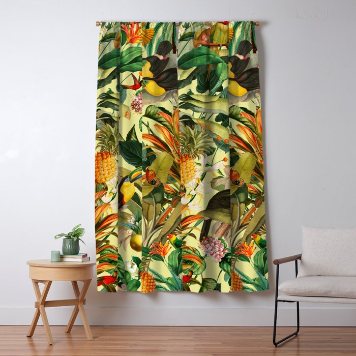 Exotic Jungle II Window Curtain Gallery Image 5