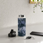 Regency Vibe Blue Floral Opulence Water Bottle Gallery Image 4