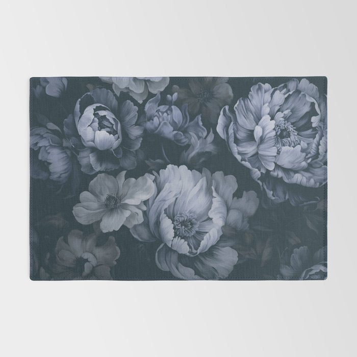 Regency Vibe Blue Floral Opulence Rug Gallery Image 2