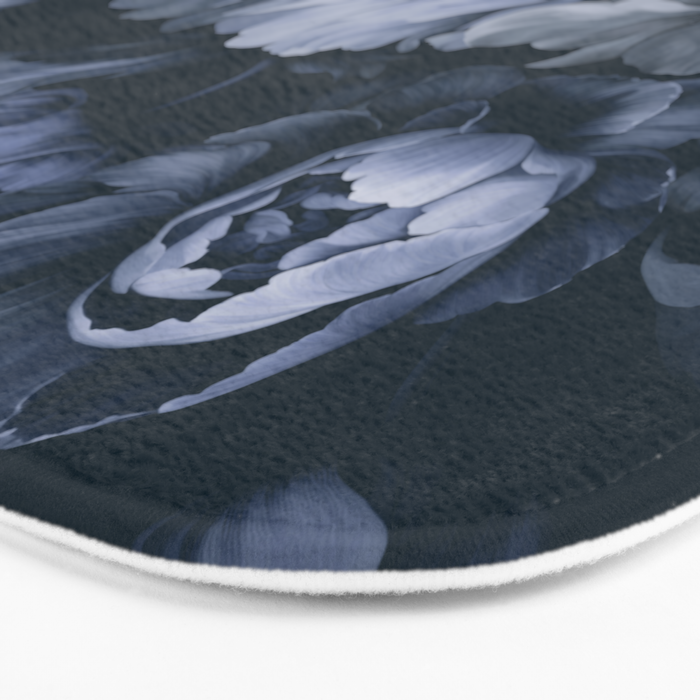 Regency Vibe Blue Floral Opulence Bath Mat Gallery Image 3