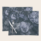 Regency Vibe Blue Floral Opulence Placemat Gallery Image 1