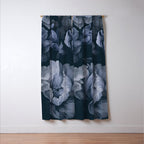Regency Vibe Blue Floral Opulence Window Curtain Gallery Image 3