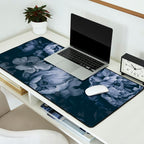 Regency Vibe Blue Floral Opulence Desk Mat Gallery Image 2