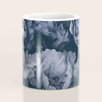 Regency Vibe Blue Floral Opulence Coffee Mug Gallery Image 4