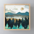 Forest Mist - Custom Horizontal Mini Art Print Gallery Image 1