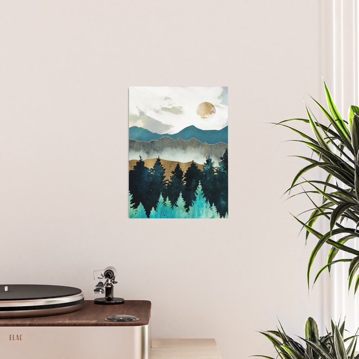 Forest Mist - Custom Horizontal Poster Gallery Image 2