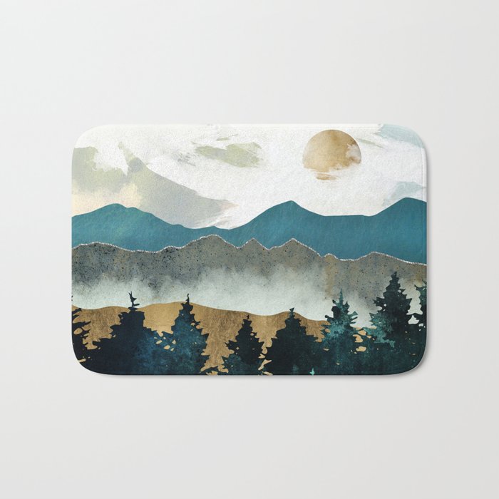 Forest Mist - Custom Horizontal Bath Mat Gallery Image 1