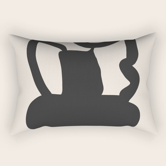 Abstract Art Vase 28 Rectangular Pillow Gallery Image 2