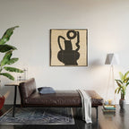 Abstract Art Vase 28 Wood Wall Art Gallery Image 2