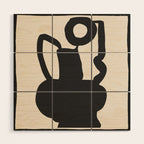Abstract Art Vase 28 Wood Wall Art Gallery Image 1