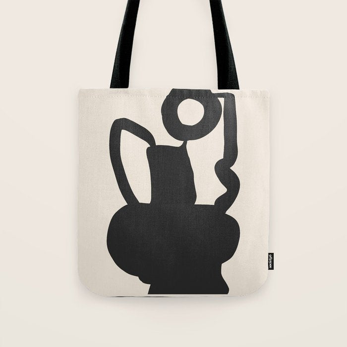 Abstract Art Vase 28 Tote Bag Gallery Image 1