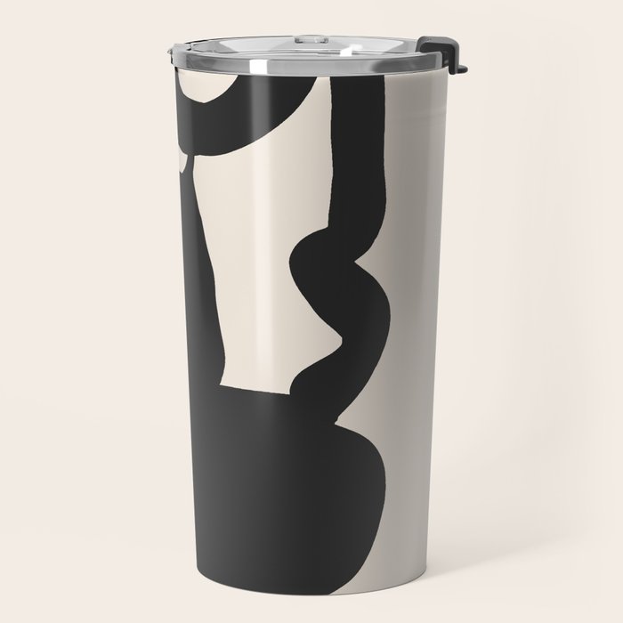 Abstract Art Vase 28 Travel Mug Gallery Image 2