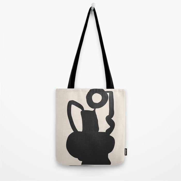 Abstract Art Vase 28 Tote Bag Gallery Image 2