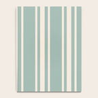 Mediterranean Ticking Stripe Sea Glass Sand Notebook Gallery Image 4