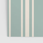 Mediterranean Ticking Stripe Sea Glass Sand Poster Gallery Image 3