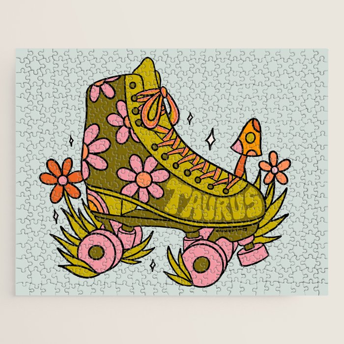 Taurus Roller Skate Jigsaw Puzzle Gallery Image 1