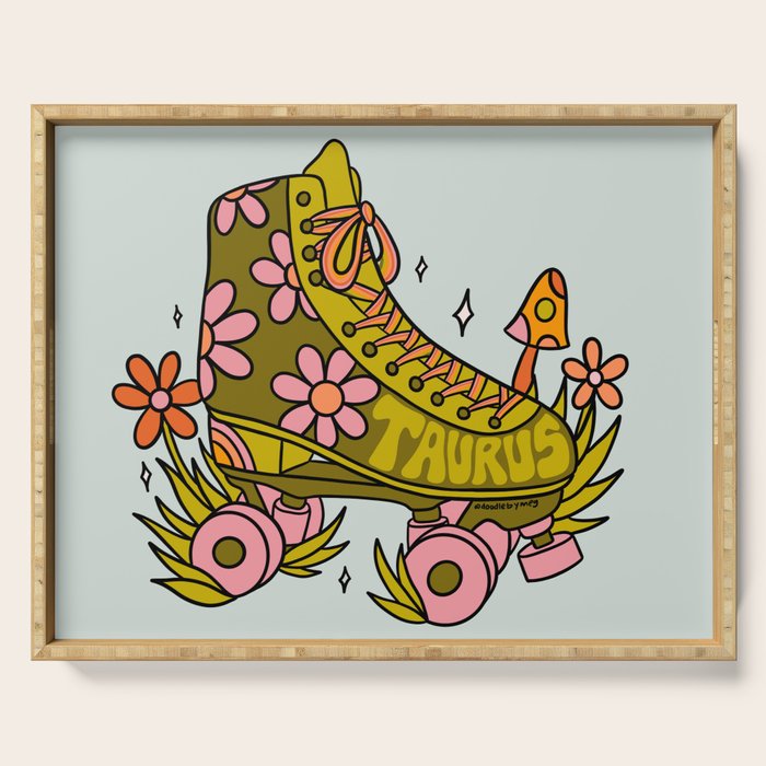 Taurus Roller Skate Serving Tray Gallery Image 1