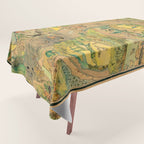 River by CFA Charles Voysey Tablecloth Gallery Image 1
