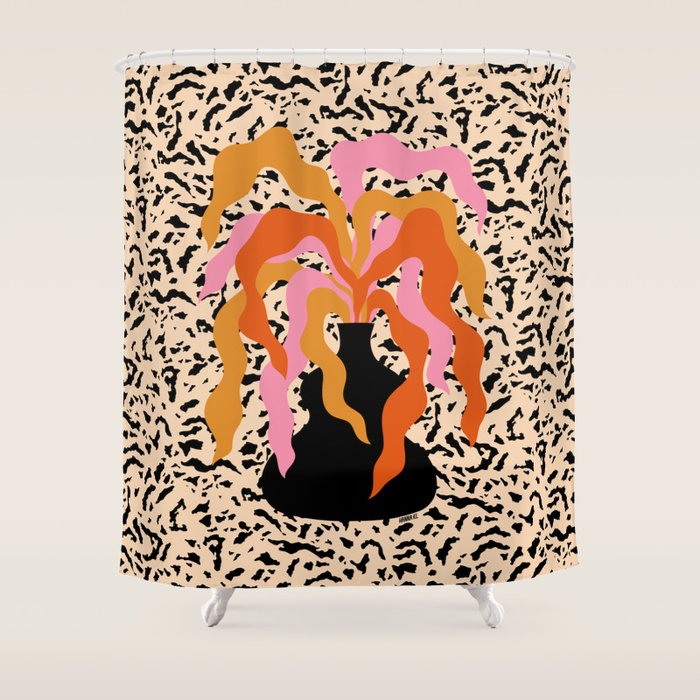 Cross my mind Shower Curtain Gallery Image 1
