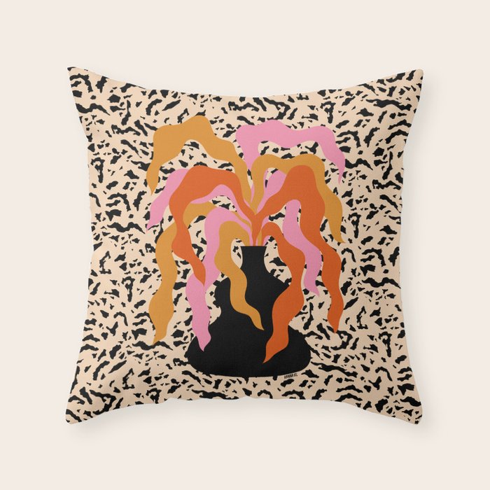 Cross my mind Throw Pillow Gallery Image 6