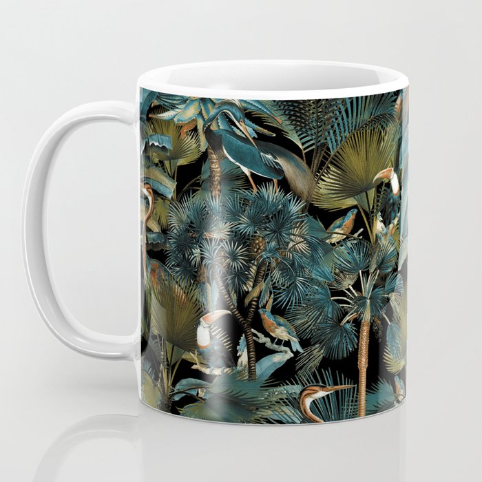 Jungle and Birds Coffee Mug Gallery Image 3