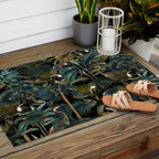 Jungle and Birds Outdoor Rug Gallery Image 2