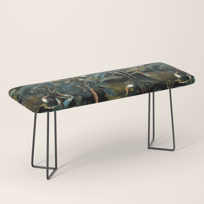 Jungle and Birds Bench Gallery Image 1