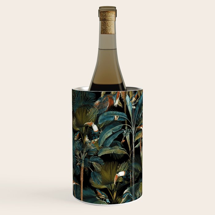 Jungle and Birds Wine Chiller Gallery Image 1