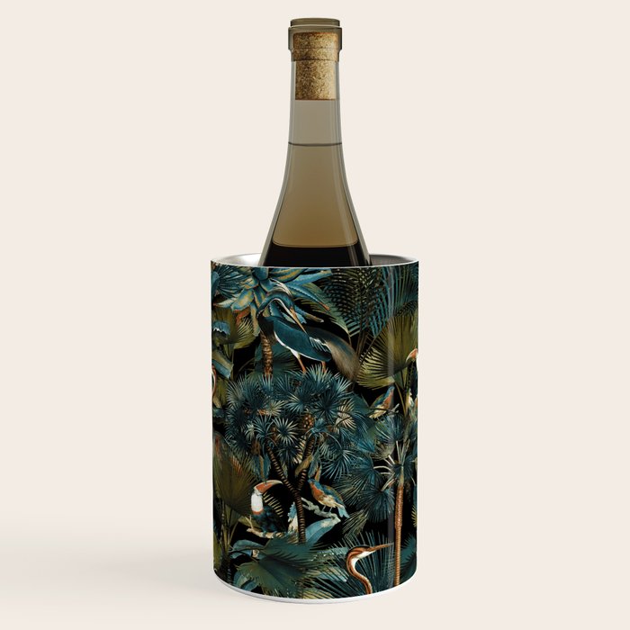 Jungle and Birds Wine Chiller Gallery Image 2