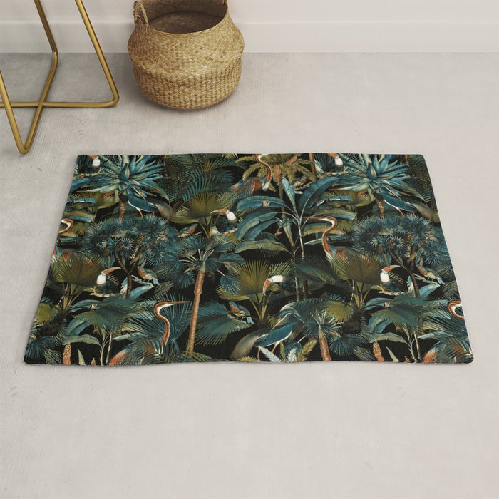 Jungle and Birds Rug Gallery Image 1