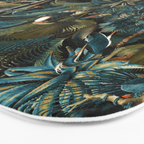Jungle and Birds Bath Mat Gallery Image 3