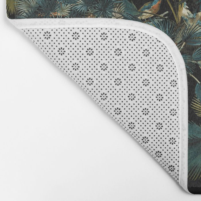 Jungle and Birds Bath Mat Gallery Image 2