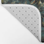 Jungle and Birds Bath Mat Gallery Image 2
