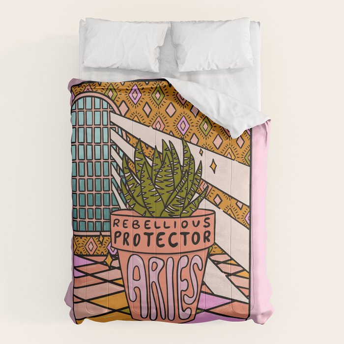 Aries Plant Comforter Gallery Image 1