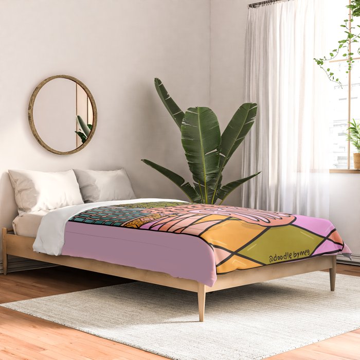 Aries Plant Comforter Gallery Image 2