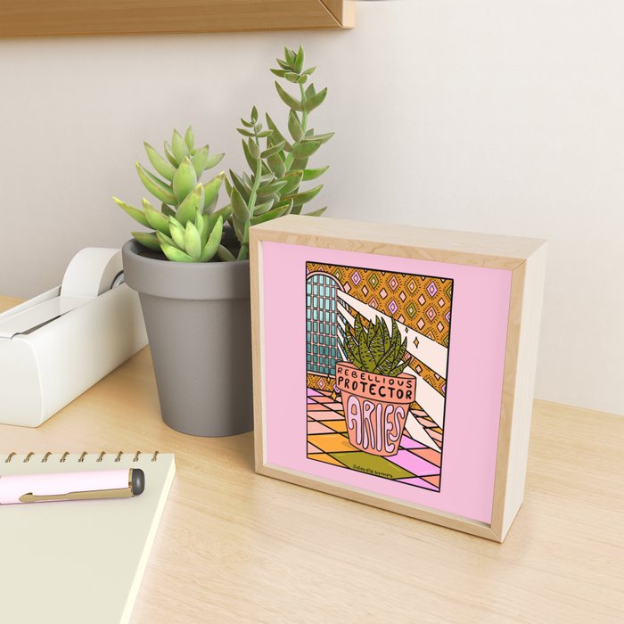 Aries Plant Mini Art Print Gallery Image 2