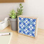 Funky Wavy Daisy Pattern Mini Art Print Gallery Image 2