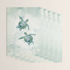 Two Sea Turtles  Wrapping Paper Gallery Image 3