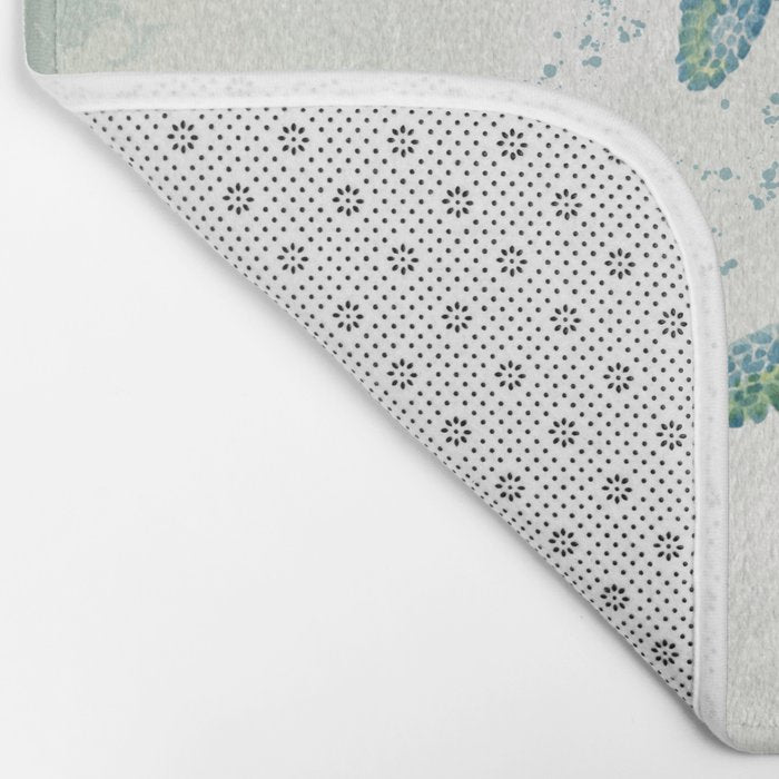 Two Sea Turtles  Bath Mat Gallery Image 2