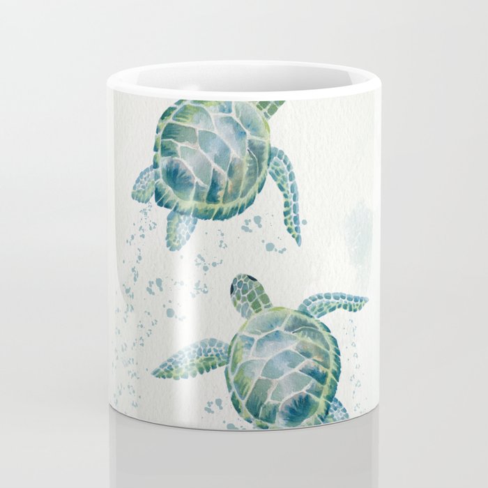Two Sea Turtles  Coffee Mug Gallery Image 4