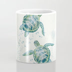 Two Sea Turtles  Coffee Mug Gallery Image 4