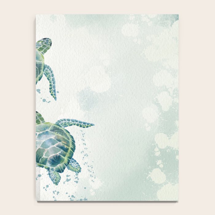 Two Sea Turtles  Notebook Gallery Image 4