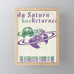 My Saturn Has Returned Mini Art Print Gallery Image 1
