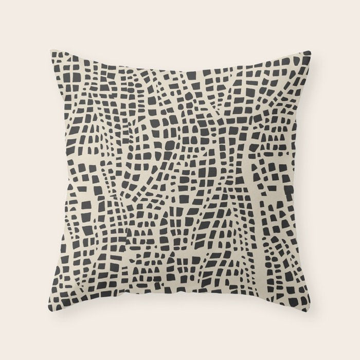 BAZAAR MAXIMA SPOTS Throw Pillow Gallery Image 1